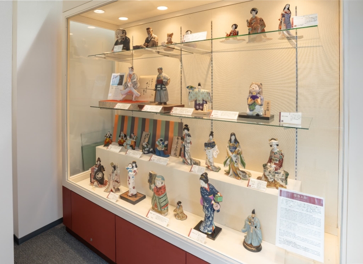 国指定伝統的工芸品の博多人形 