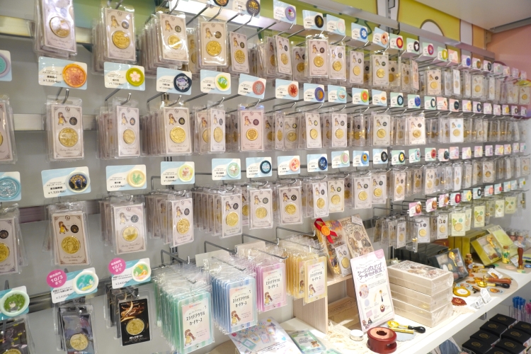 130종류 이상의 헤드가 늘어서